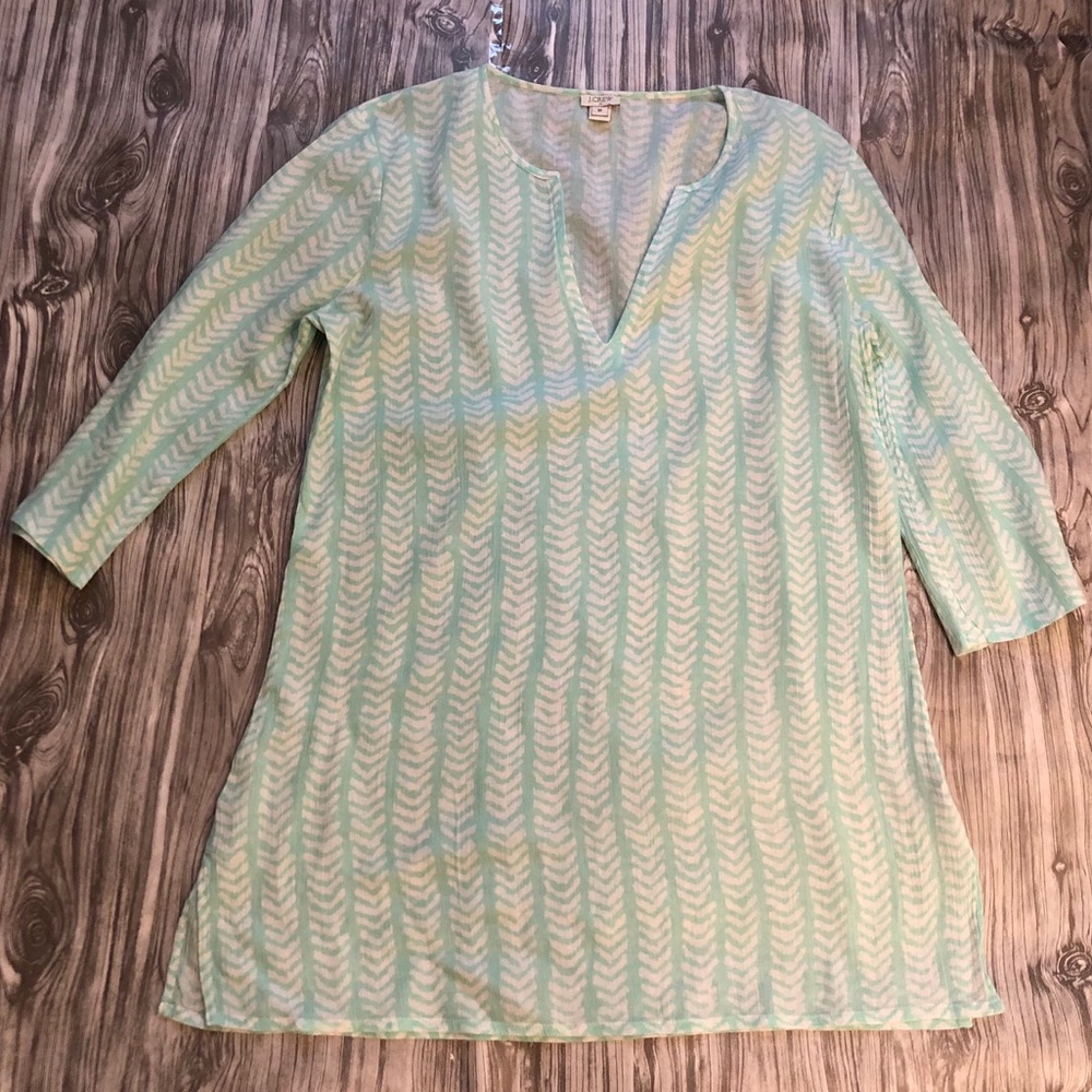 J Crew Tunic/ Swim Cover Up Size Medium